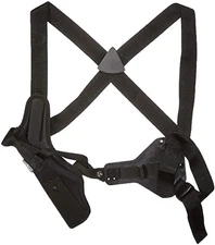 UNCLE MIKE'S BLACK KODRA NYLON SIDEKICK VERTICAL SHOULDER HOLSTER 83151 - BLACK