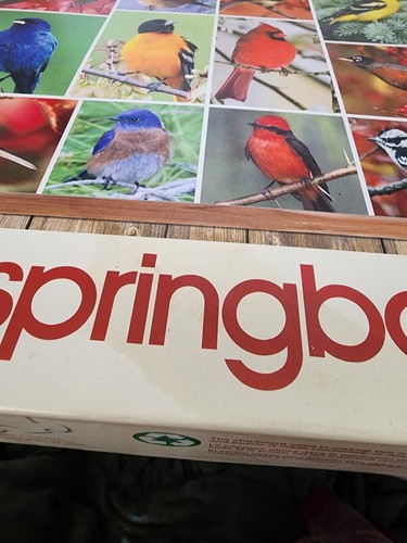 Springbok's 1000 Piece Jigsaw Puzzle Songbirds - Made in USA Complete - Picture 2 of 9