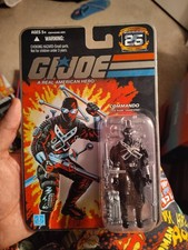 GI Joe 25th Anniversary Snake Eyes Action Figure 63974 Commando Hasbro 2007 New