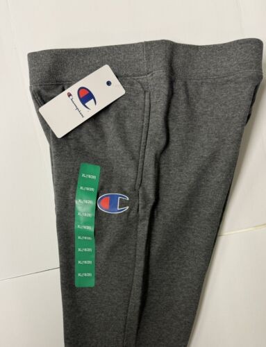 NWT Champion Boys Youth XL (18-20) Granite Heather Sweatpants - Picture 2 of 5
