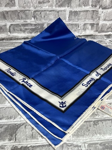 Vintage Royal Caribbean Ocean Cruise Line Womens Scarf By Jean Pierre - Picture 7 of 8
