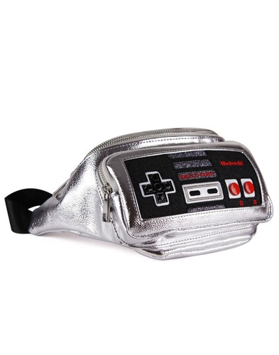 Danielle Nicole Silver Nintendo Bum Bag Womens