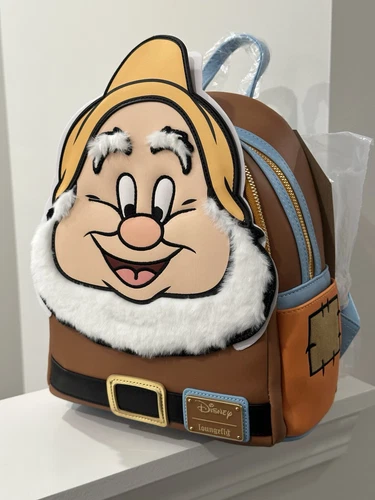 Loungefly Disney Snow White & the Seven Dwarfs Happy Cosplay Exclusive Backpack