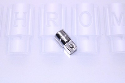 Snap-on Tools USA NEW 1/4'' - 3/8'' Drive Chrome Adapter Extension Socket TA3