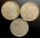 Peace Dollar Lot of - (3) -1922/1923 x 2 -90% - (L715)
