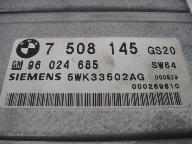 CRUISE CONTROL 计算机 BMw 525i 740i M5 1995 95 - 03 7508145GS20 821810 — 第 2/4 张图片