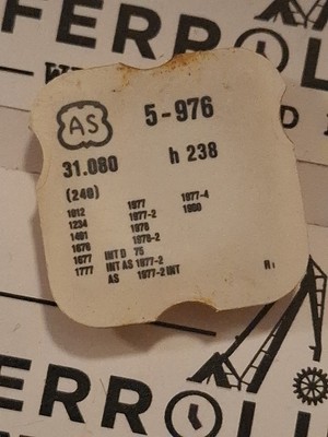 AS 976 240 Cannon Pinion Height 238 For As 976 And More Calibers (See Photos)