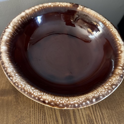McCoy Pottery Brown Drip Glaze Small Pitcher And Basin/Bowl Set - Picture 9 of 11