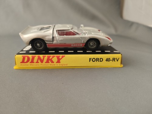 DINKY TOYS 132 FORD 40-RV GRISE en BOÎTE. - Imagen 6 de 12