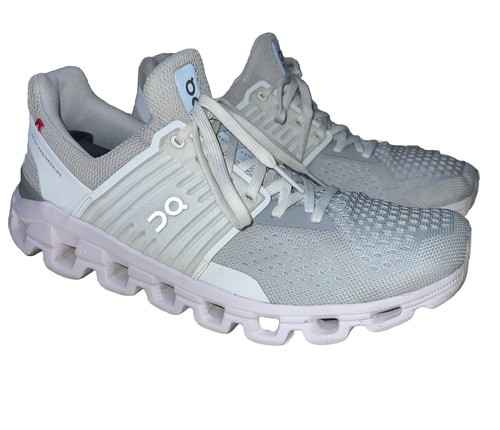 Zapatilla deportiva On Cloudswift gris/blanco para mujer 9 para correr