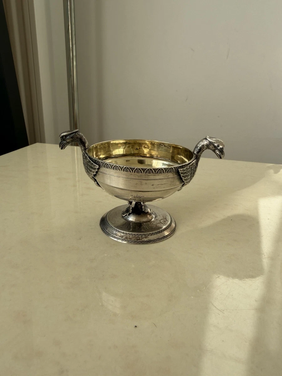 Coupelle En Argent Massif – Poinçon Sagitaire Et étoile – 85 Grammes, Espagne