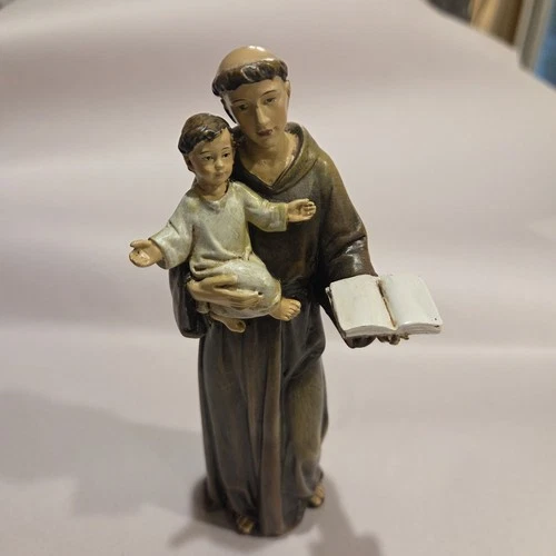 Saint Anthony of Padua Statue 6" ,  New #RM-11