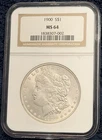 1900 Morgan Silver Dollar MS-64 NGC