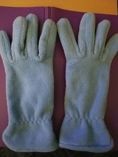 Womens Gloves Light Blue