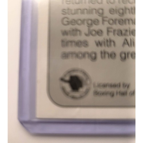 1991 AW Sports Boxing MUHAMMAD ALI CASSIUS CLAY Not Graded  - Afbeelding 6 van 8