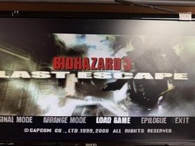Sega Saturn Windows Version Resident Evil 3 Last Escape JPN Limited Edition Rare