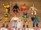 Lot Of 8 HE-MAN MOTU MASTERS OF THE UNIVERSE Action Figures Vintage 1980s Toys