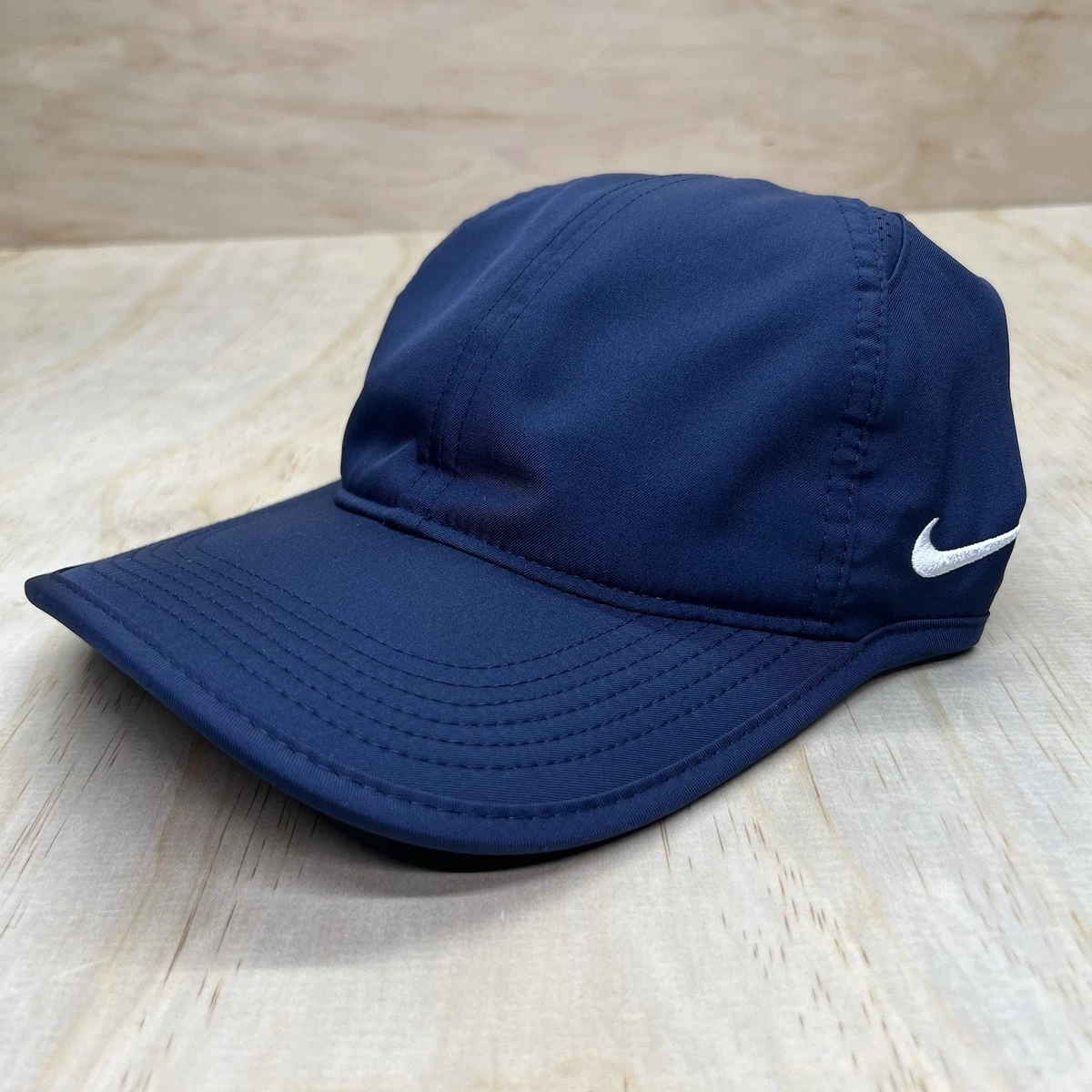 Nike Running Hat Mens One Size Blue Dri Fit Daybreak Featherlight 7‎ Panel Cap Nike Nike Featherlight Dri-Fit Running Hat Blue Cap | Grailed main image 3