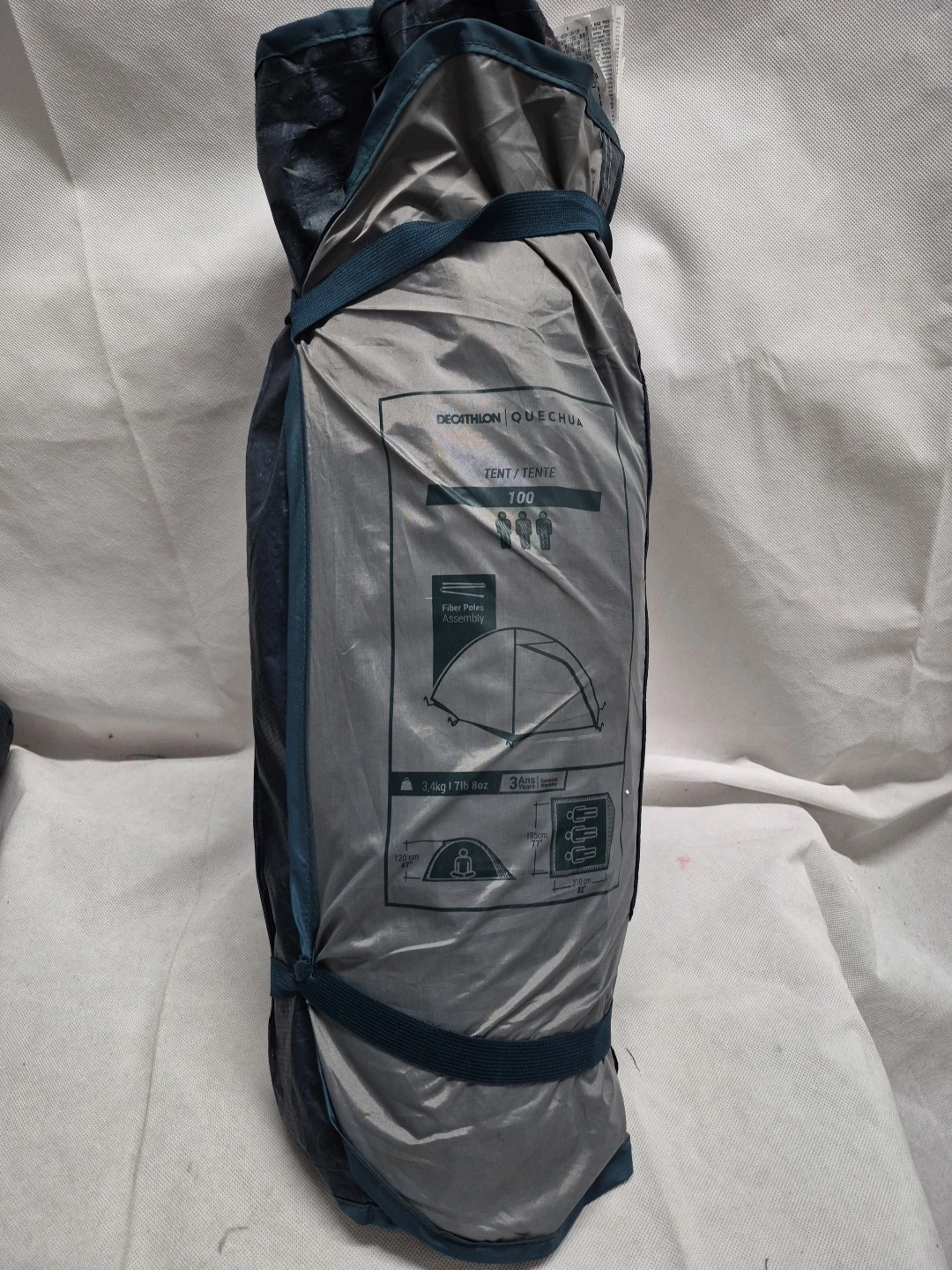 Decathlon Quechua MH100 3-Person Tent
Opens in a new window or tab