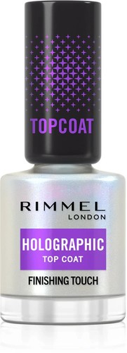 Rimmel Nail Nurse Top Coat, Base Coat, Holographic Top Coat, Strengthener 12ml - Picture 4 of 13