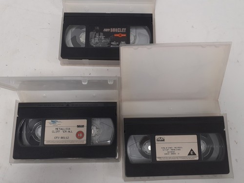 Vintage Musik VHS Lot: Jeff Buckley, Metallica, Talking Heads - Sammlerstück Set - Bild 5 von 9