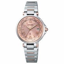 Citizen EC1014-65W Women’s Watch Eco-Drive JDM Pink Dial Stainless Steel Japan