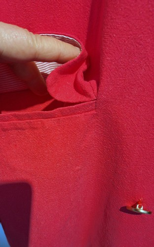NEXT blazer/VISCOSE/LINEN/ fuchsia 44/16-18(bust 118-122cm) - Picture 4 of 13
