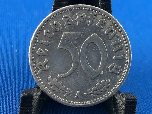 1939 Germany 50 Reichspfennig — photo from the most recent tracked eBay sale