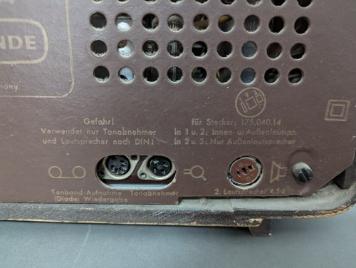 Nordmende Röhrenradio Elektra, T-Nr. U13 Vintage - Picture 7 of 8