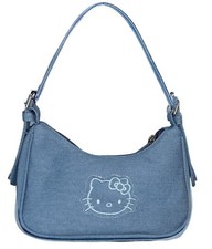 Hello Kitty Denim Shoulder Bag