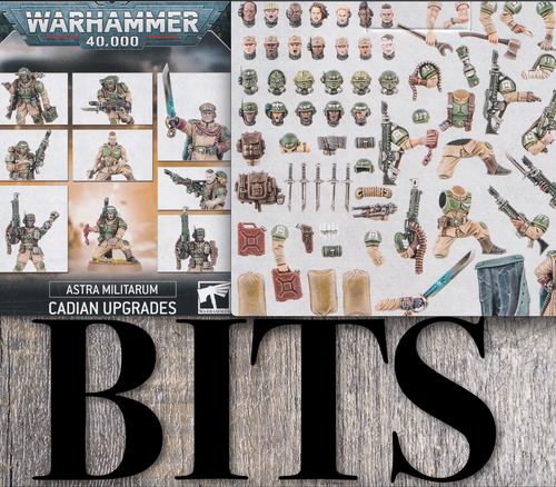 Warhammer 40K Imperial Guard Astra Militarium Cadia Stands CADIAN UPGRADES Bit - Picture 1 of 63