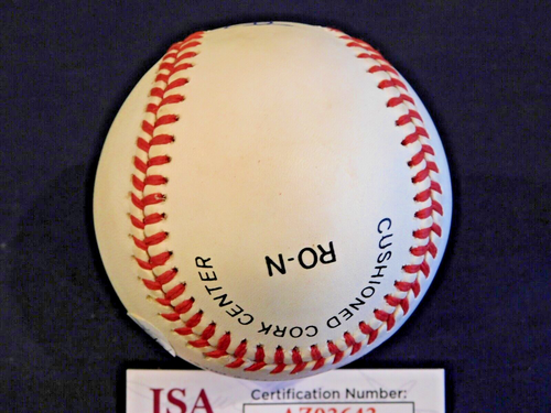 Robin Roberts (D.2010) Signed / Autographed ONL Bart Giamatti Baseball JSA COA - Picture 5 of 6