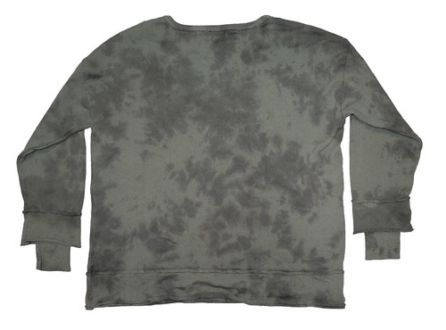Democracy Women's Green Long Sleeve Green Reverse Tie-dyed Shirt Size Small NWOT - Picture 4 of 5