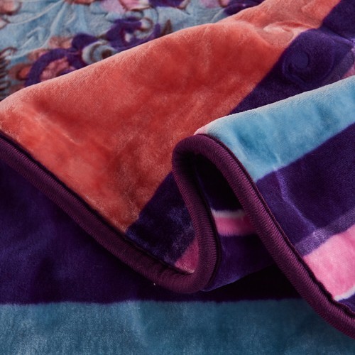 Heavy Thick Blanket Winter Warm Mink Bed Blankets Soft King size vintage 85x93 - Picture 40 of 69