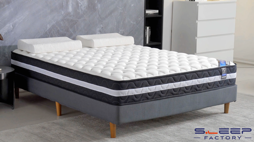 Cool Blue Memory Foam Mattress Sprung Matress 3ft Single 4ft6 Double 5ft King - Video 1 of 1