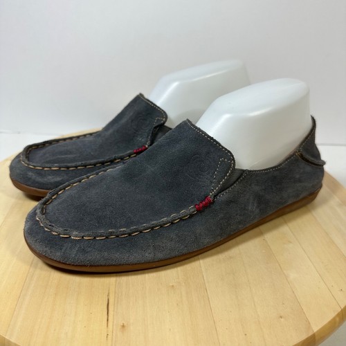 Okukai Nohea Wildleder Slipper dunkelgrau Halbschuhe Damen US Größe 10 EUR 40 Schuhe - Bild 2 von 8