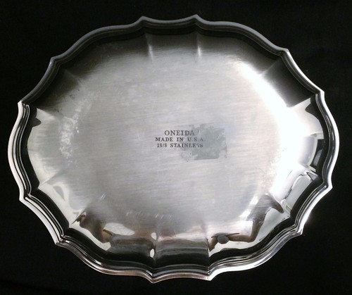 Oneida 18/8 Stainless Steel Serve-ware Dish - Picture 3 of 9
