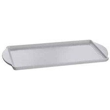 TableCraft CW4220N Rectangular 13.5" x  24.25" Aluminum Display Tray - Natural