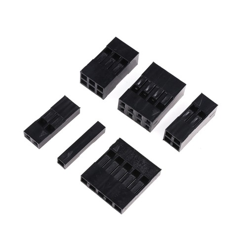 2.54MM DuPont Connector Plug Housing Single/Double Row 1x1P-10P 2x3P-10P Shell - Picture 4 of 24