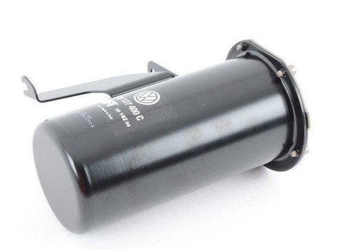 NEW AUDI A3 8P FUEL FILTER WITH FLANGE 3C0127400C OEM - Picture 2 of 8