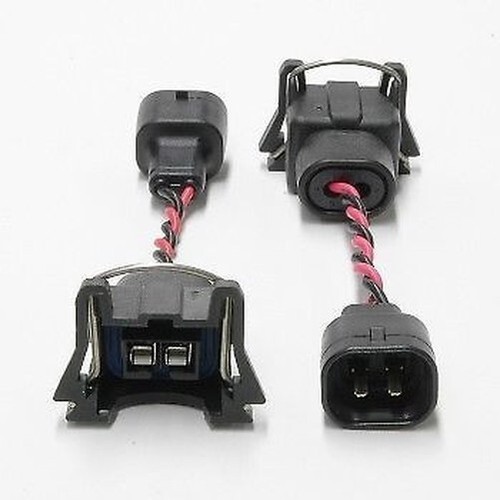 Adaptateurs De Pigtails D'Injecteur De Carburant Plug N Play Pour Honda [4] - Picture 1 of 3