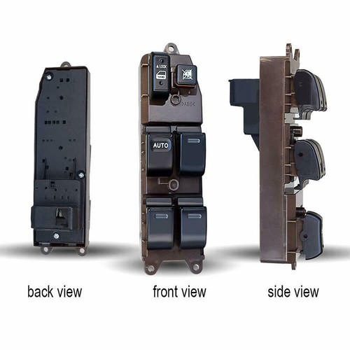 SET For 03-2008 TOYOTA MATRIX DRIVER MASTER POWER WINDOW SWITCH CONTROL + BEZEL - Picture 3 of 8