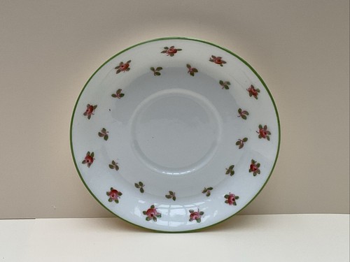 A delicate Crown Staffordshire antique straight cup and saucer Early 20th C. A/F - Picture 3 of 8