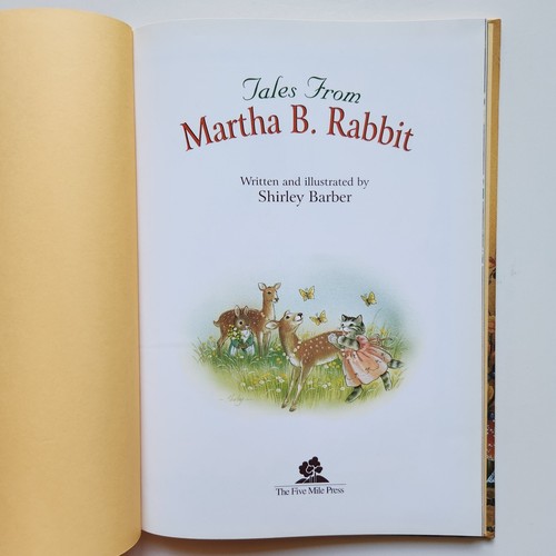 SHIRLEY BARBER Tales From Martha B. Rabbit Hardcover 1999 First edition Vintage - Foto 6 di 8