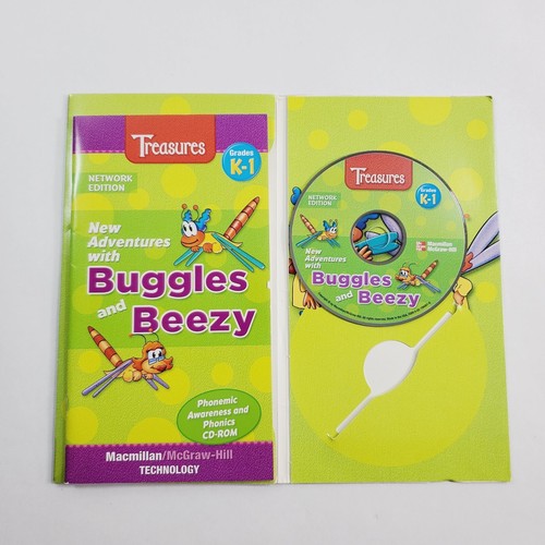 Treasures Grades K-1 New Adventures with Buggles and Beezy Phonics CD-ROM - Picture 2 of 4