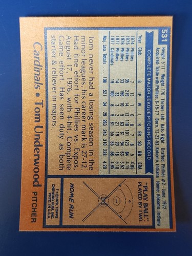 Tarjetas de béisbol Topps 1978 completa tu conjunto que elijas #529-630 - Imagen 5 de 195