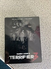 Terrifier 3 - Collector's Ed. w. Steelbook 4K UHD  Blu-ray, Region Free  NEW 