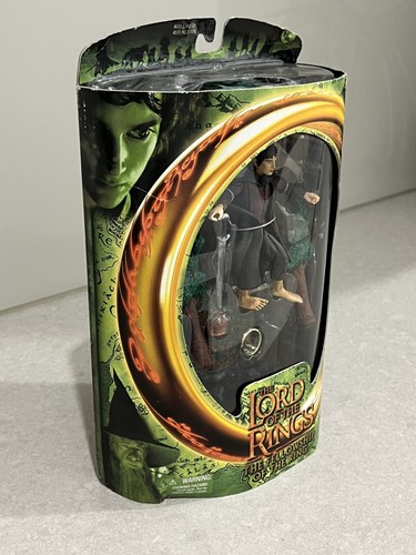 2001 ToyBiz Lord Of The Rings The Fellowship of the Ring Frodo Figure New NIB - Picture 3 of 6