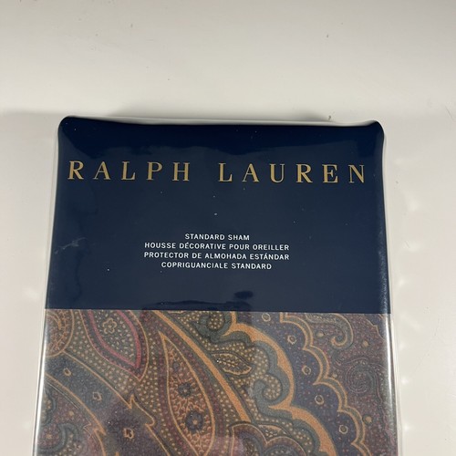 Ralph Lauren Archival Collection Frazier Olive Standard Sham- 20x28 in- New - Picture 2 of 7