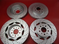 Maserati GranTurismo Gt front rear brake rotors set 4pcs TopEuro #263